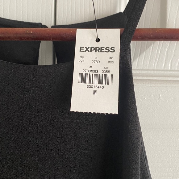 NWT Express Black Cut-Out LBD - Picture 3 of 5